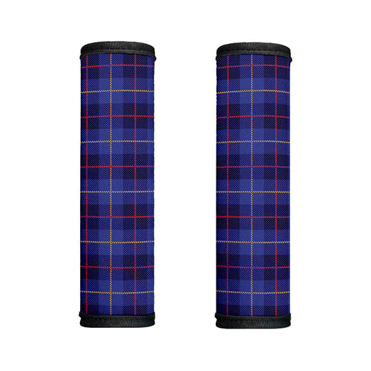Deep Blue Stewart Tartan Print Handle Covers