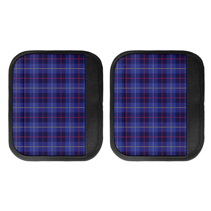 Deep Blue Stewart Tartan Print Handle Covers