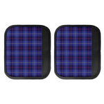 Deep Blue Stewart Tartan Print Handle Covers
