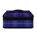 Deep Blue Stewart Tartan Print Small Lunch Bag