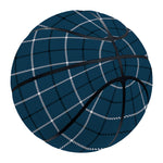 Deep Blue Tattersall Pattern Print Basketball