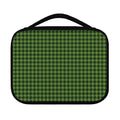Deep Green Houndstooth Pattern Print Classic Bible Case