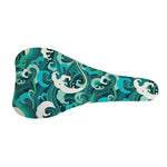 Deep Sea Wave Surfing Pattern Print Bicycle Seat Cover