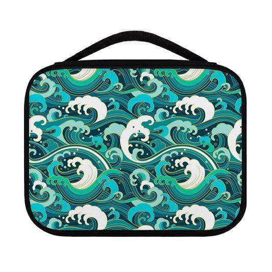 Deep Sea Wave Surfing Pattern Print Classic Bible Case