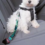 Deep Sea Wave Surfing Pattern Print Dog Seat Belt