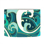 Deep Sea Wave Surfing Pattern Print Drum Lamp Shade
