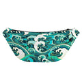 Deep Sea Wave Surfing Pattern Print Fanny Pack