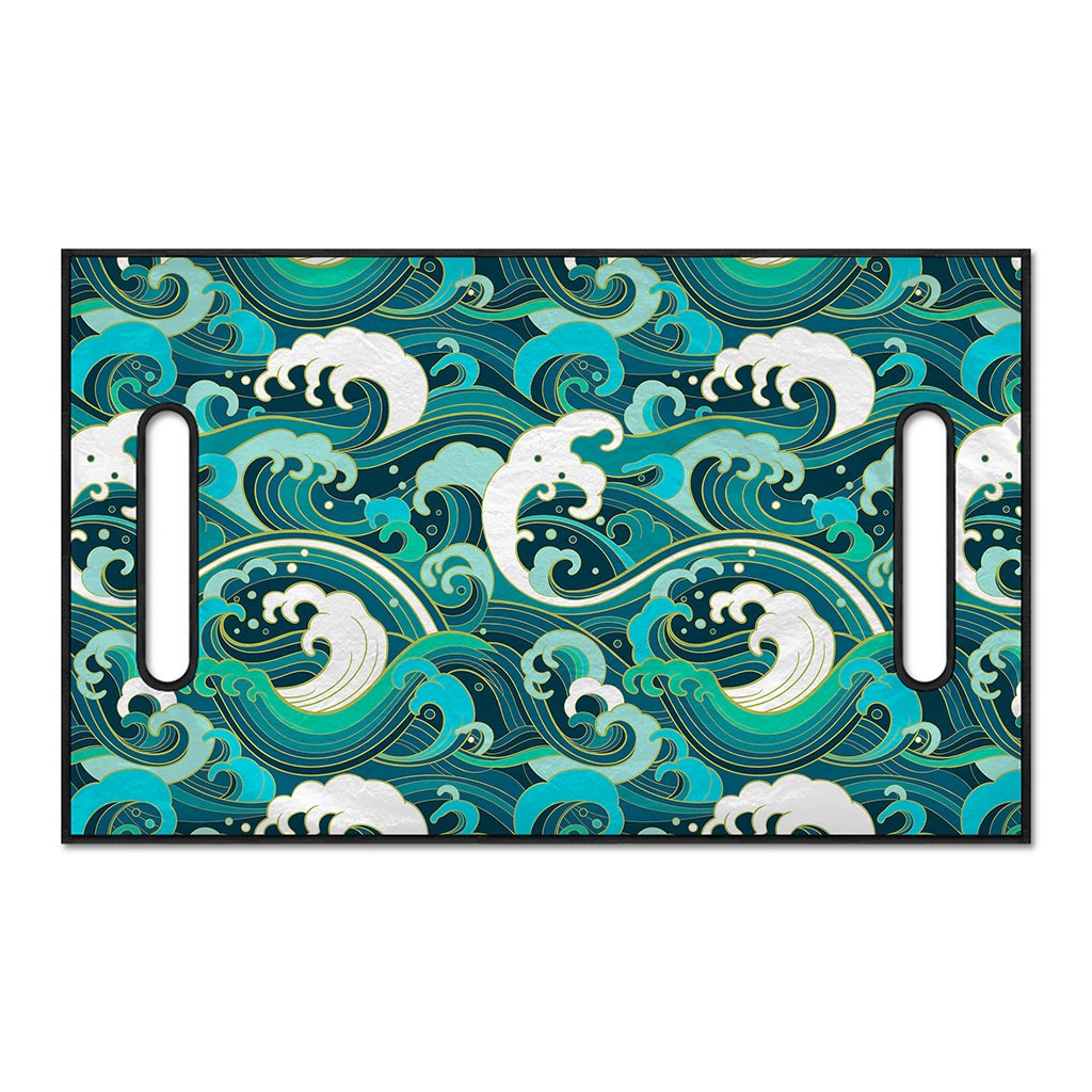 Deep Sea Wave Surfing Pattern Print Golf Cart Seat Cover