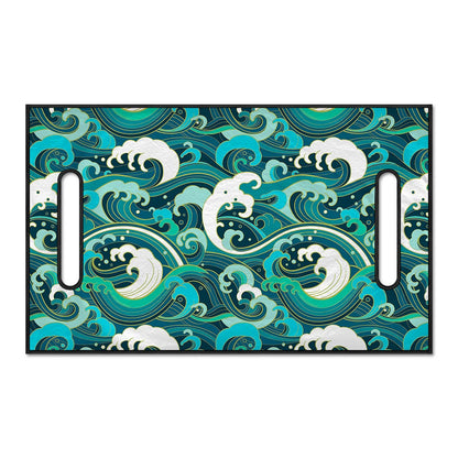 Deep Sea Wave Surfing Pattern Print Golf Cart Seat Cover