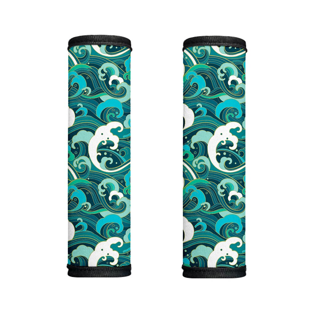 Deep Sea Wave Surfing Pattern Print Handle Covers