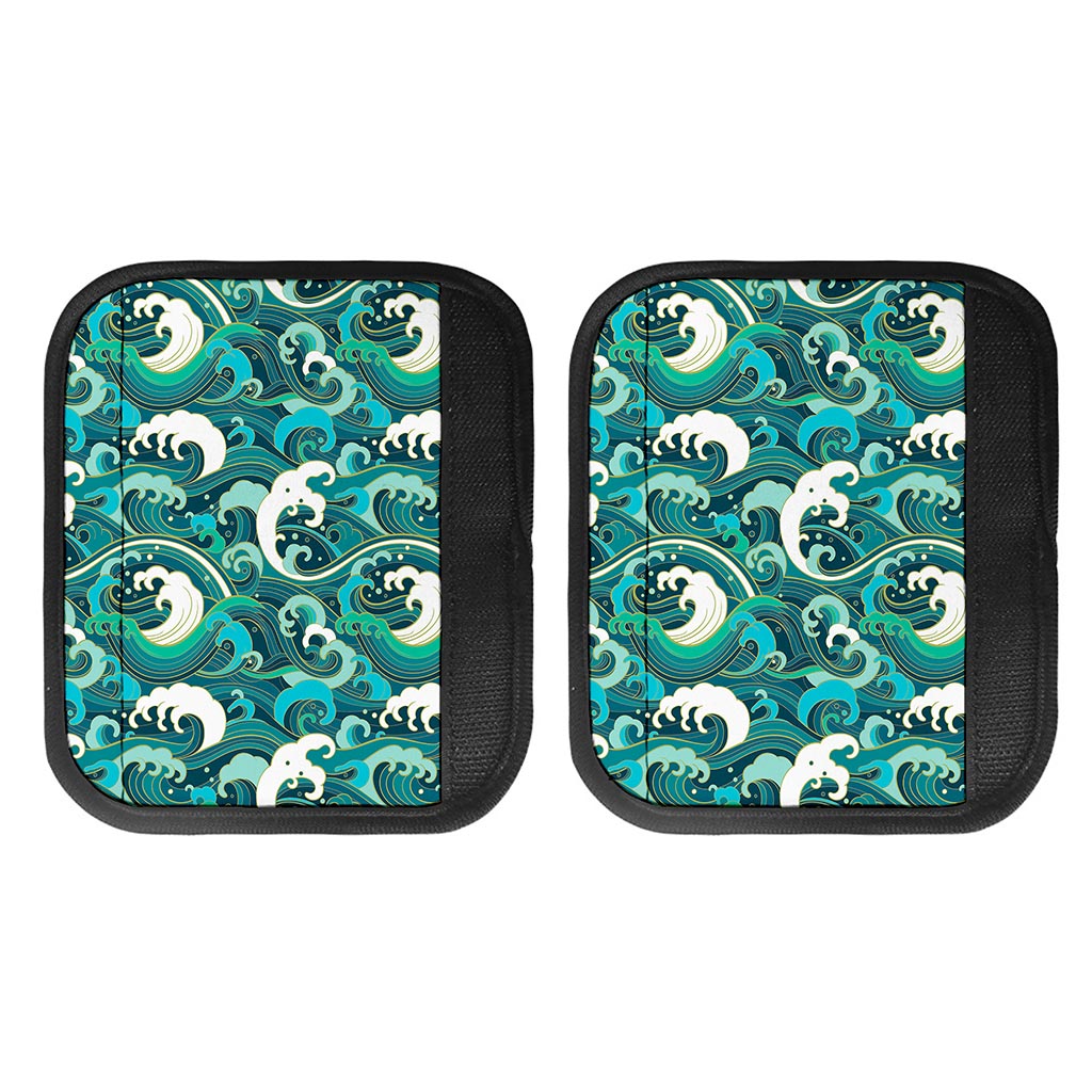 Deep Sea Wave Surfing Pattern Print Handle Covers