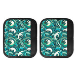 Deep Sea Wave Surfing Pattern Print Handle Covers