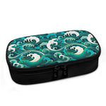 Deep Sea Wave Surfing Pattern Print Insulin Cooler Travel Case