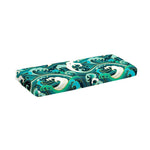 Deep Sea Wave Surfing Pattern Print Piano Keyboard Cover