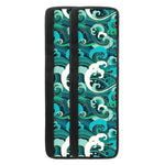 Deep Sea Wave Surfing Pattern Print Refrigerator Handle Covers