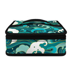 Deep Sea Wave Surfing Pattern Print Small Lunch Bag