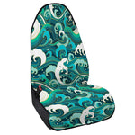Deep Sea Wave Surfing Pattern Print Waterproof Car Seat Cover