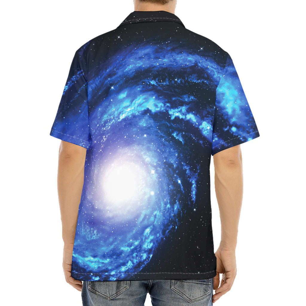 Deep Space Milky Way Print Aloha Shirt