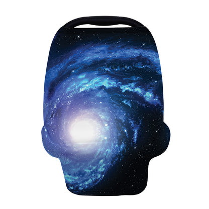 Deep Space Milky Way Print Baby Seat Cover
