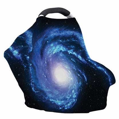 Deep Space Milky Way Print Baby Seat Cover