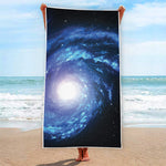 Deep Space Milky Way Print Beach Towel