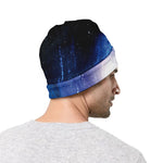 Deep Space Milky Way Print Beanie