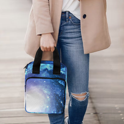 Deep Space Milky Way Print Bible Tote Bag