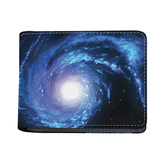 Deep Space Milky Way Print Bifold Wallet