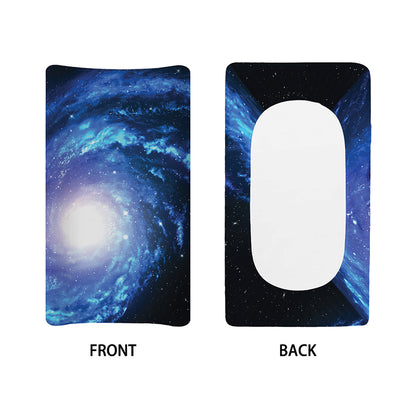 Deep Space Milky Way Print Changing Pad Cover