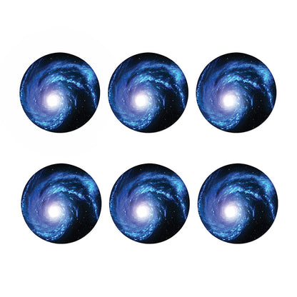 Deep Space Milky Way Print Coaster Set