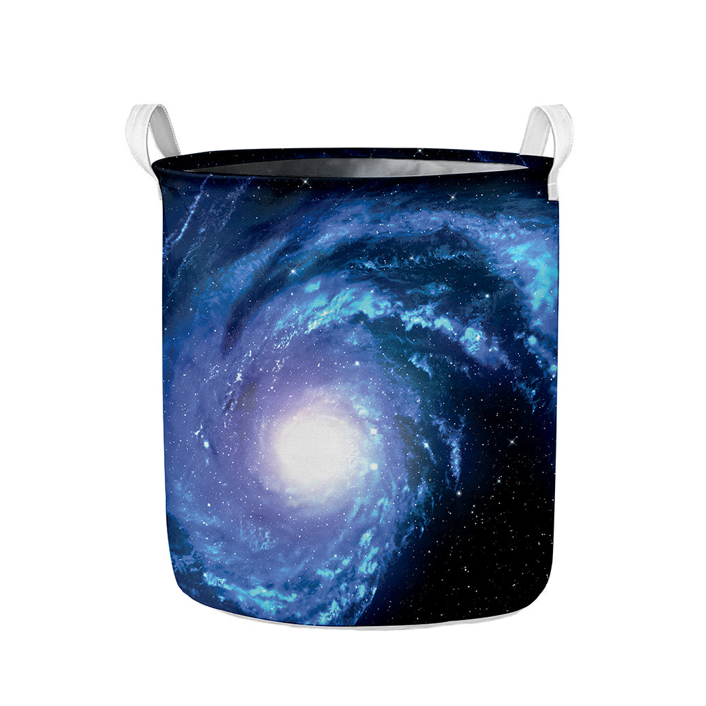 Deep Space Milky Way Print Collapsible Laundry Basket