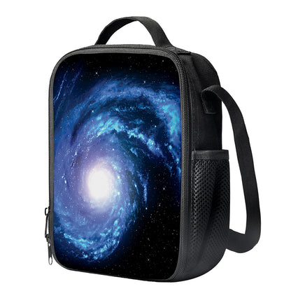 Deep Space Milky Way Print Crossbody Lunch Bag