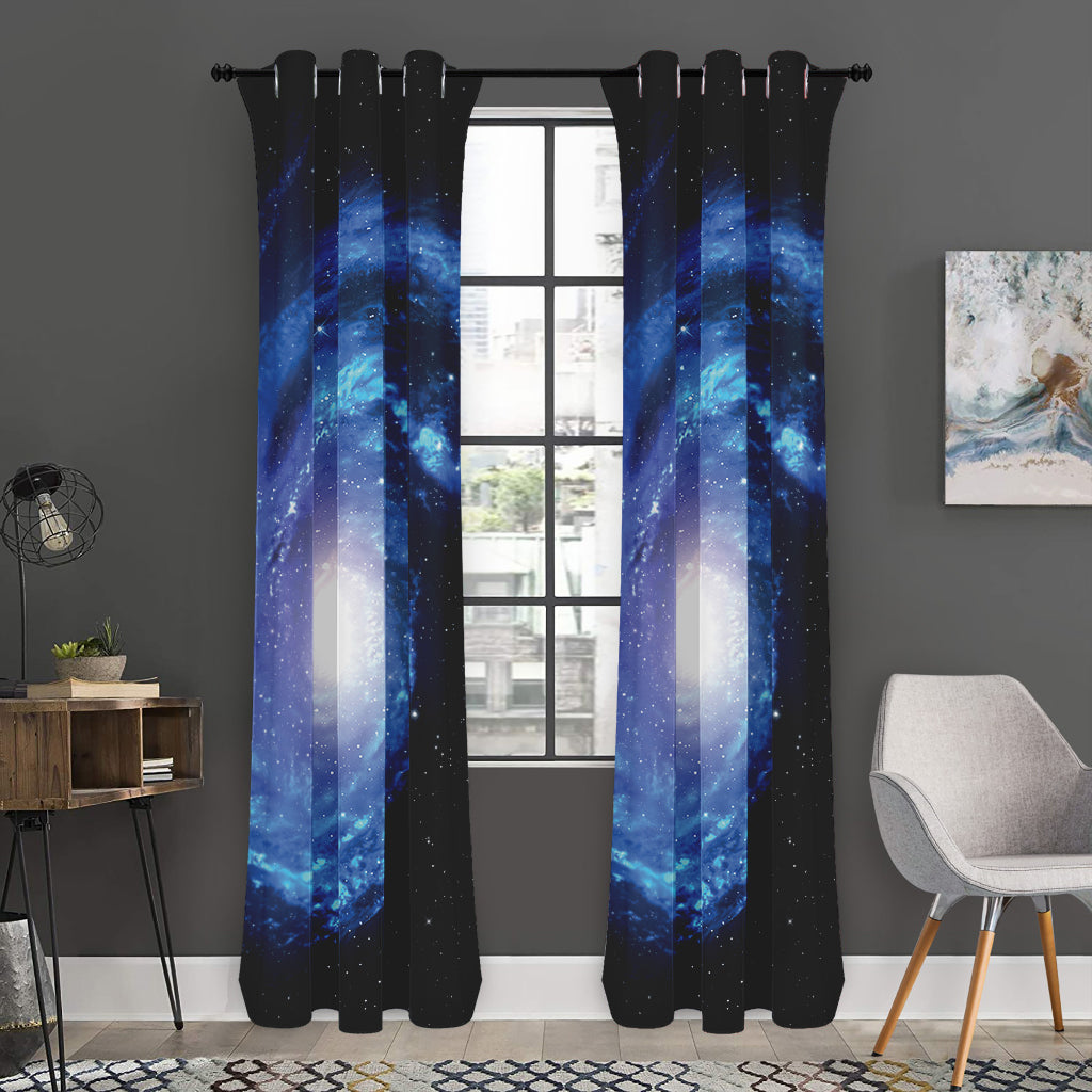 Deep Space Milky Way Print Curtain