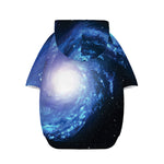 Deep Space Milky Way Print Dog Zip Up Hoodie