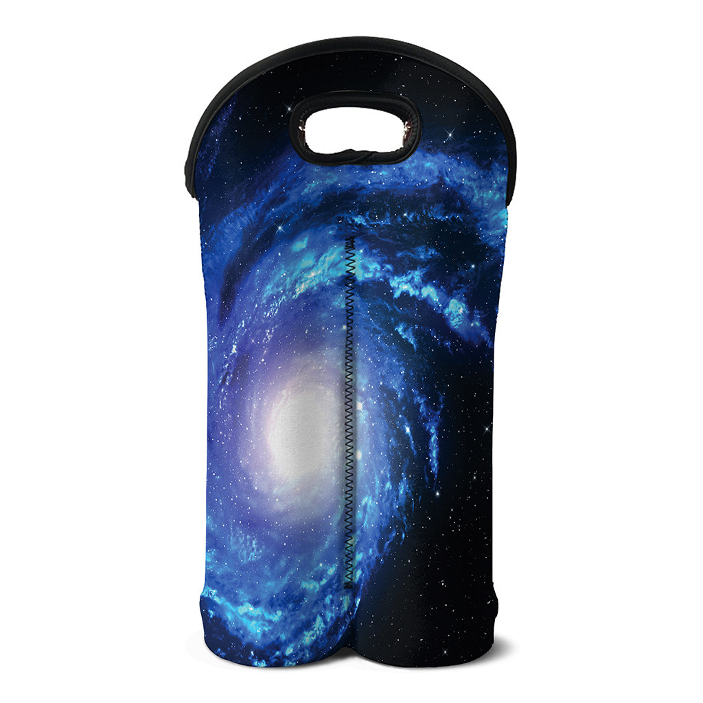 Deep Space Milky Way Print Double Neoprene Wine Tote