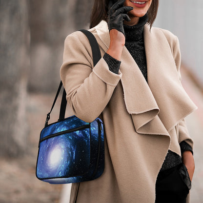 Deep Space Milky Way Print Double Strap Bible Bag
