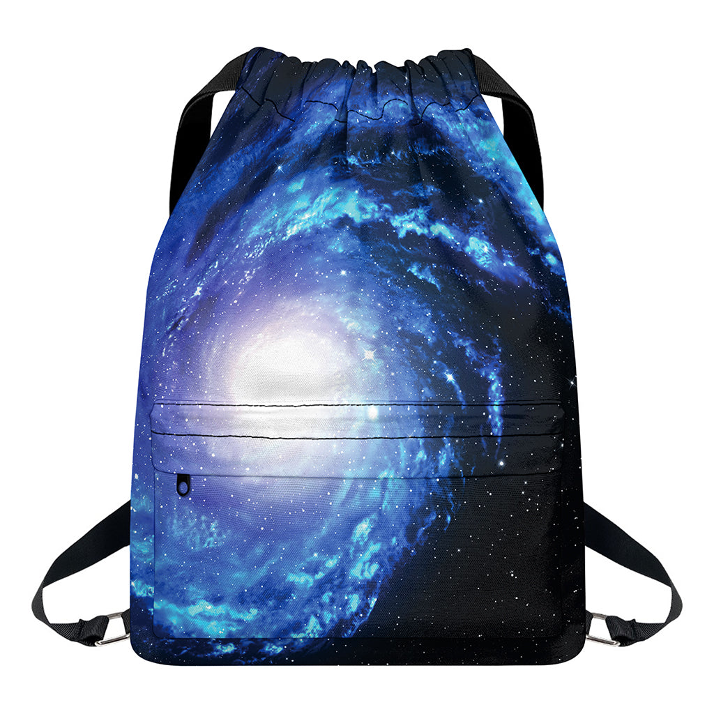 Deep Space Milky Way Print Drawstring Backpack