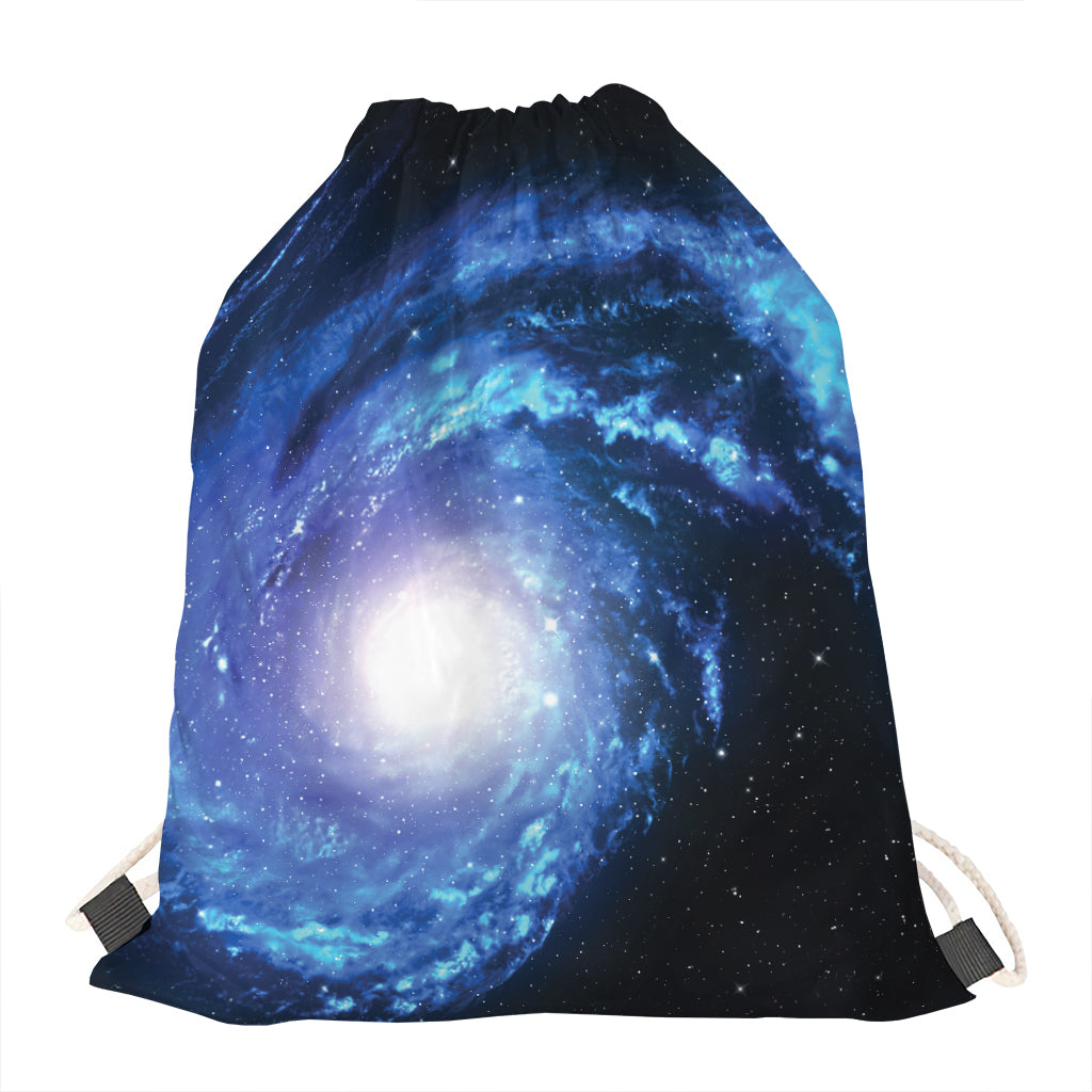 Deep Space Milky Way Print Drawstring Bag