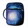 Deep Space Milky Way Print Front Pocket Bible Bag