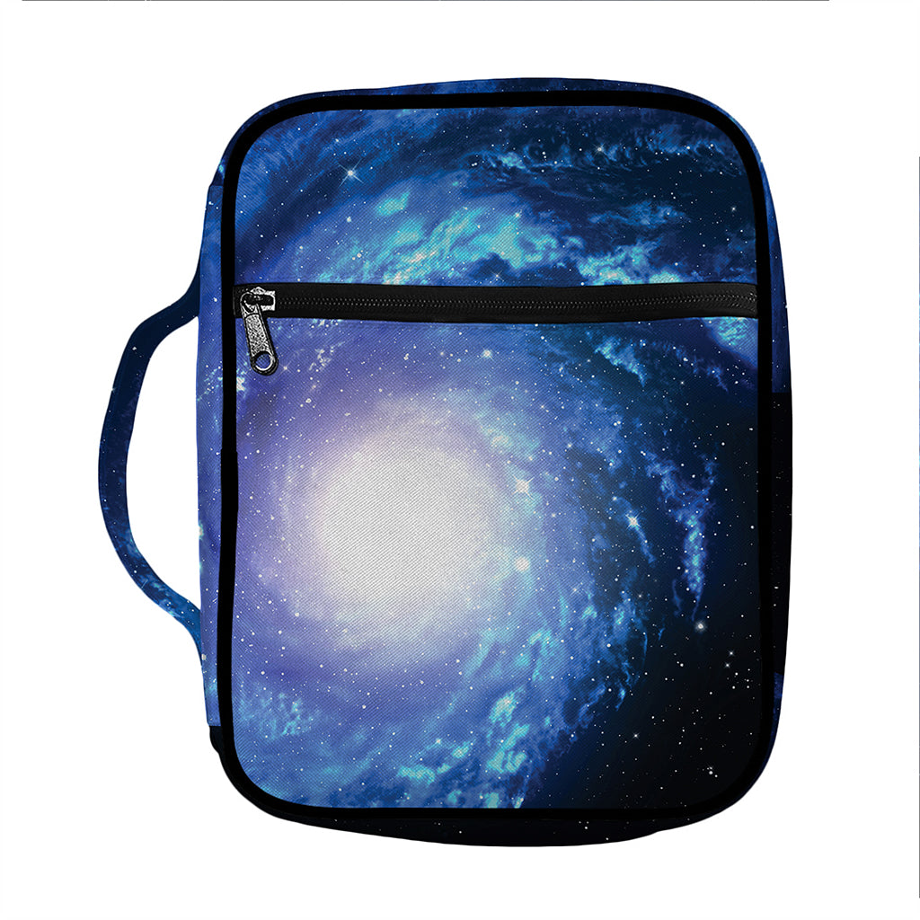 Deep Space Milky Way Print Front Pocket Bible Bag