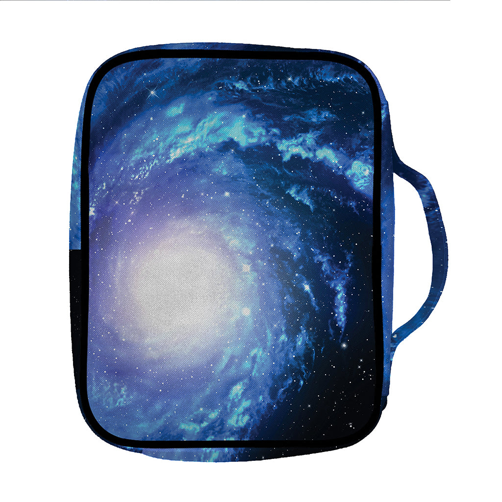 Deep Space Milky Way Print Front Pocket Bible Bag