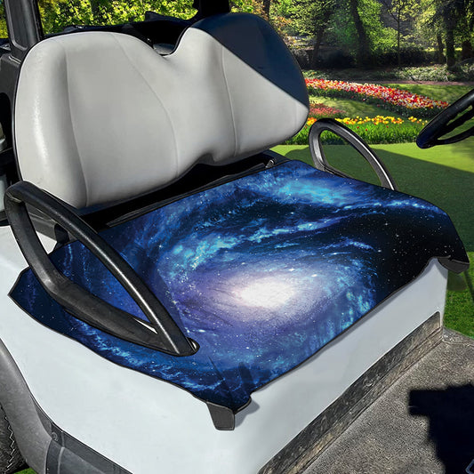 Deep Space Milky Way Print Golf Cart Seat Cover