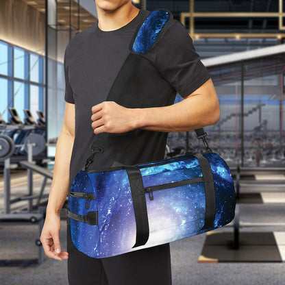 Deep Space Milky Way Print Gym Bag