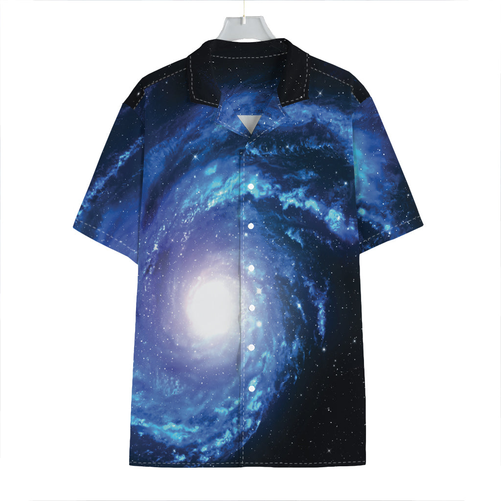 Deep Space Milky Way Print Hawaiian Shirt