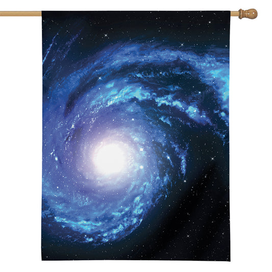 Deep Space Milky Way Print House Flag
