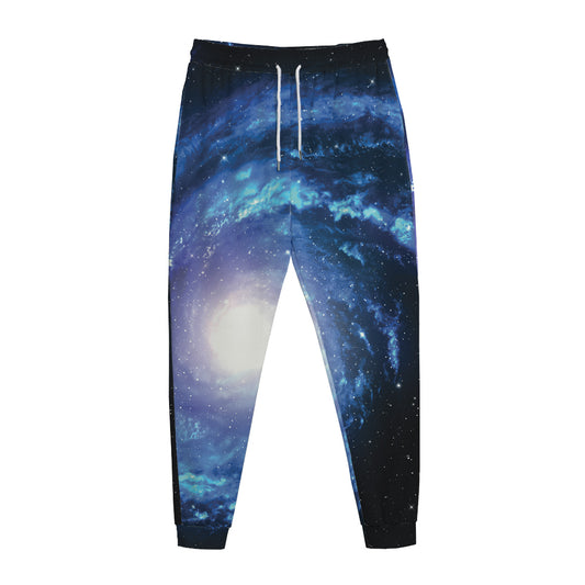 Deep Space Milky Way Print Jogger Pants