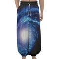 Deep Space Milky Way Print Lantern Pants