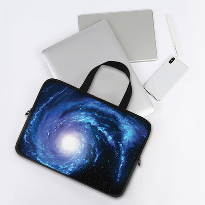 Deep Space Milky Way Print Laptop Sleeve With Handle