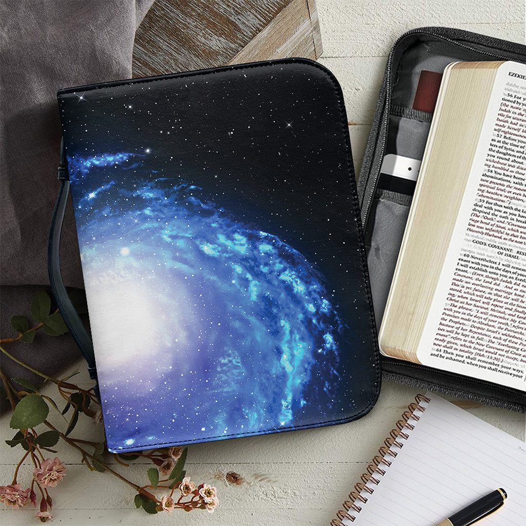 Deep Space Milky Way Print Leather Bible Cover