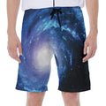 Deep Space Milky Way Print Men's Beach Shorts